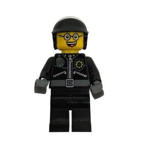 LEGO 2014 Minifigure Bad Cop Good Cop tlm056 The LEGO Movie 70802 Black Uniform